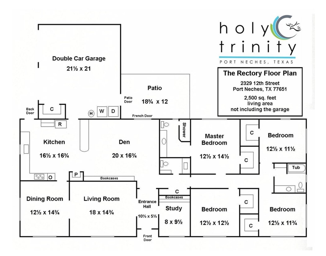 Rectory Holy Trinity Episcopal Church Port Neches Texas